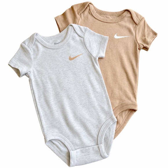 Nike Other - Nike Earthtone Set of 2 Onesies – 9 Months – NWOT